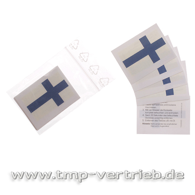 Finland fan tattoo 1000pcs carton